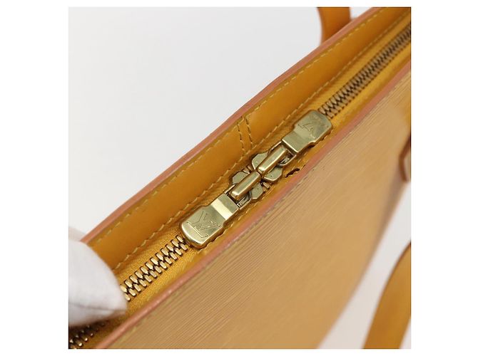 LOUIS VUITTON Borsa a Spalla Epi Lussac Gialla M52289 LV Auth 159707 Giallo - vista 9