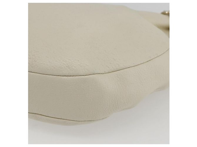 Borsa a Spalla Salvatore Ferragamo in Pelle Beige Oro Auth ka894 D'oro - vista 15