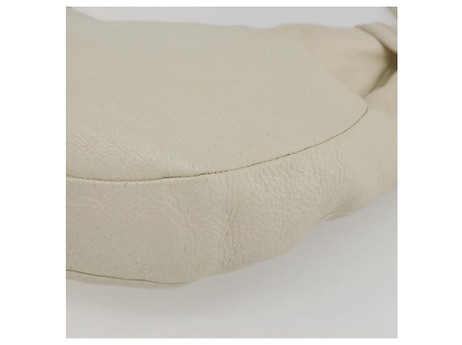 Borsa a Spalla Salvatore Ferragamo in Pelle Beige Oro Auth ka894 D'oro - vista 9