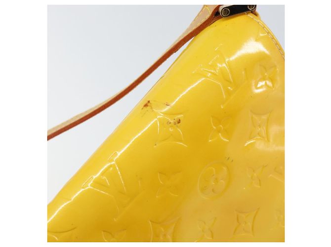 LOUIS VUITTON Borsa Thompson Street Monogram Vernis Giallo Lime M91071 Auth gh1370 D'oro - vista 10