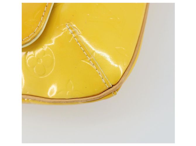 LOUIS VUITTON Borsa Thompson Street Monogram Vernis Giallo Lime M91071 Auth gh1370 D'oro - vista 15