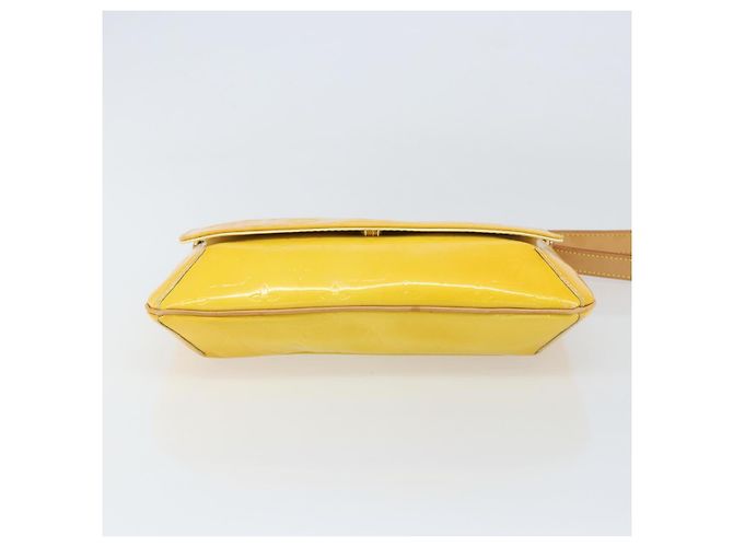 LOUIS VUITTON Borsa Thompson Street Monogram Vernis Giallo Lime M91071 Auth gh1370 D'oro - vista 5