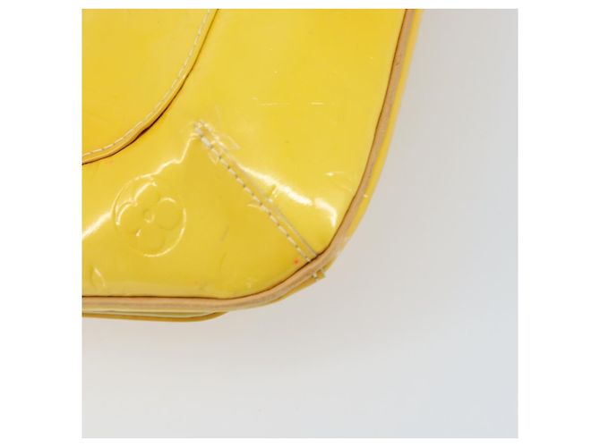 LOUIS VUITTON Borsa Thompson Street Monogram Vernis Giallo Lime M91071 Auth gh1370 D'oro - vista 9