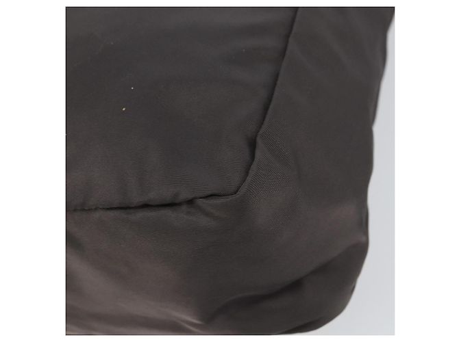 PRADA Tote Bag aus grauem Nylon mit silberner Authentizität mr1678 Braun - Ansicht 16