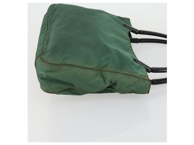 Bolsa Tote PRADA Nylon 2 Conjunto Caqui Auth 151450 - vista 12