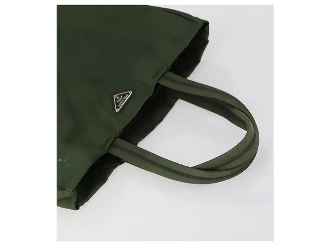 Bolsa Tote PRADA Nylon 2 Conjunto Caqui Auth 151450 - vista 5