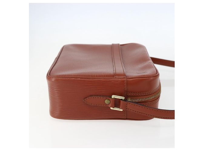 LOUIS VUITTON Borsa a Spalla Epi Trocadero 27 Marrone M52313 LV Auth 156113 - vista 4