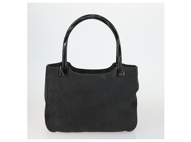Chloé Borsa a mano in pelle PRADA Chloe 2 pezzi nera Auth bs31737 Nero - vista 3