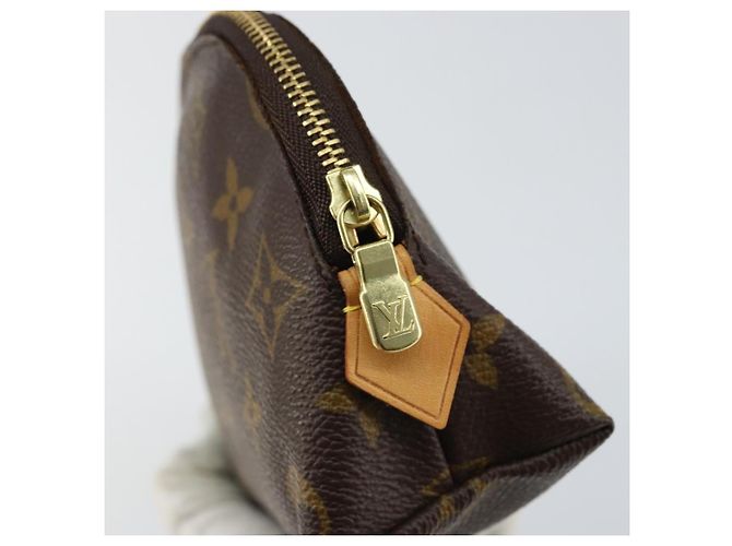 LOUIS VUITTON Pochette Cosmetica Monogram PM Pouch M43998 LV Auth BA8901 Monogramma - vista 8