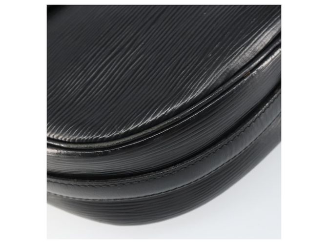 LOUIS VUITTON Borsa a Spalla Epi Jeune Fille MM Nera M52152 LV Auth BA8955 Nero - vista 15