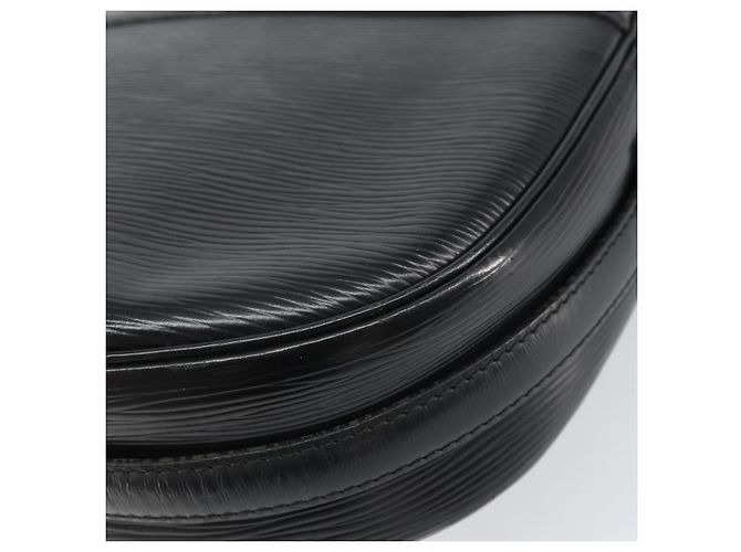 LOUIS VUITTON Borsa a Spalla Epi Jeune Fille MM Nera M52152 LV Auth BA8955 Nero - vista 16