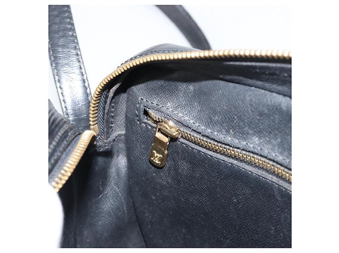 LOUIS VUITTON Borsa a Spalla Epi Jeune Fille MM Nera M52152 LV Auth BA8955 Nero - vista 22