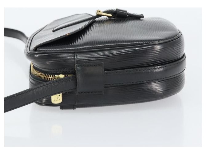 LOUIS VUITTON Borsa a Spalla Epi Jeune Fille MM Nera M52152 LV Auth BA8955 Nero - vista 4