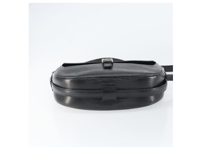 LOUIS VUITTON Borsa a Spalla Epi Jeune Fille MM Nera M52152 LV Auth BA8955 Nero - vista 5