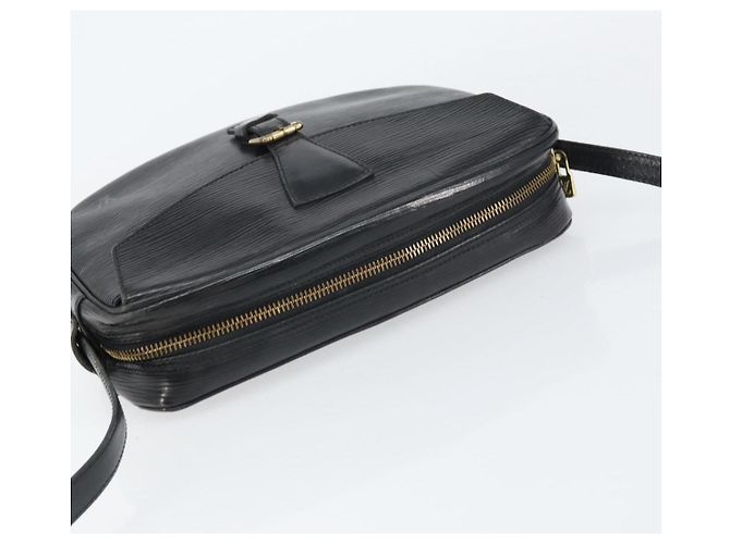 LOUIS VUITTON Borsa a Spalla Epi Jeune Fille MM Nera M52152 LV Auth BA8955 Nero - vista 6