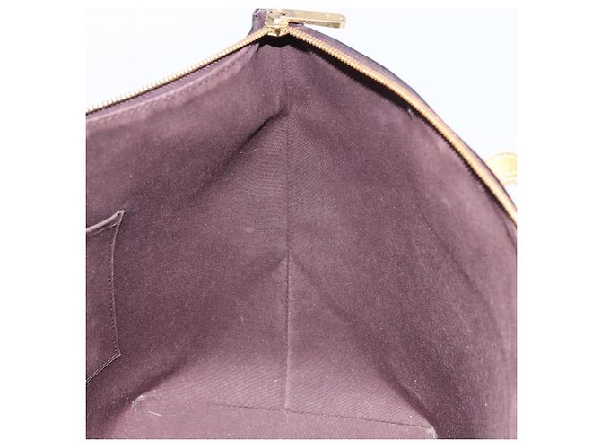 LOUIS VUITTON Borsa Tote Bellevue GM Monogram Vernis Amarante M93589 Auth BA8883 Bordò - vista 20