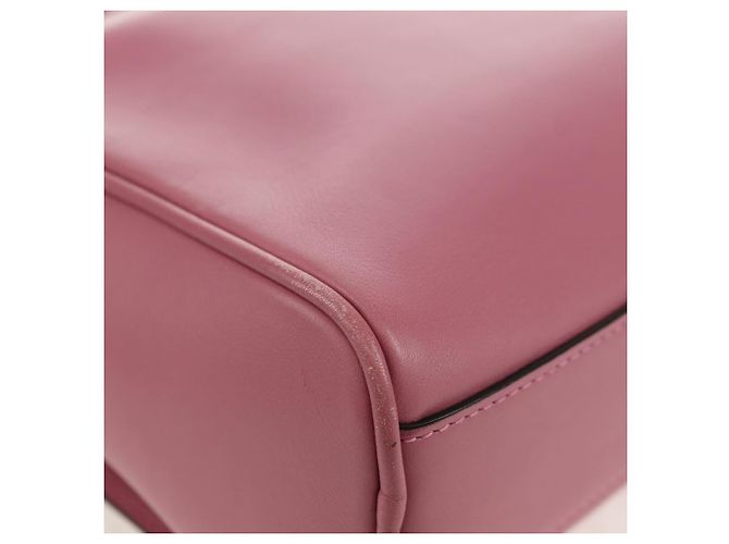Borsa a Spalla Gancini in Pelle Rosa Oro Auth BA8838V di Salvatore Ferragamo - vista 15
