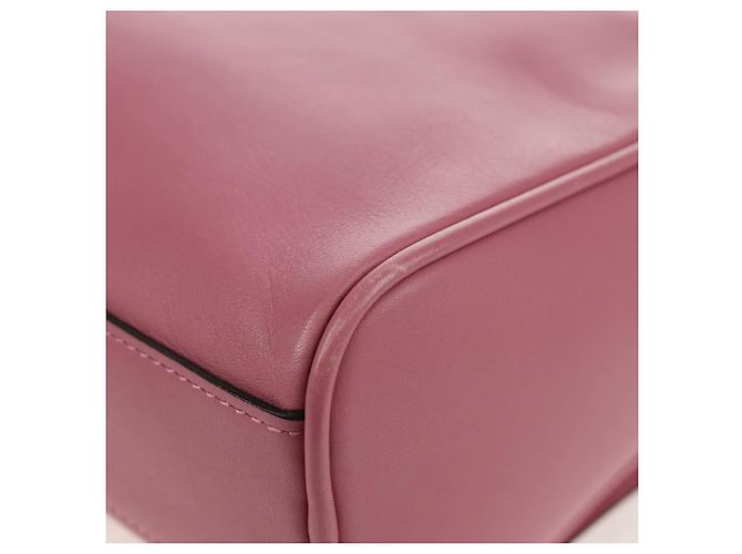 Borsa a Spalla Gancini in Pelle Rosa Oro Auth BA8838V di Salvatore Ferragamo - vista 16