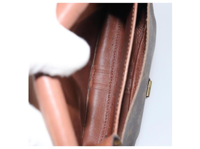 LOUIS VUITTON Borsa a Spalla Monogram Cartouchiere MM M51253 LV Auth BA8798 Monogramma - vista 11