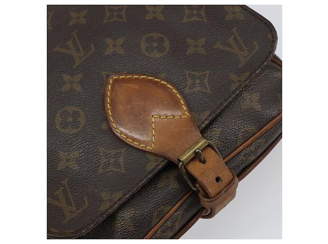 LOUIS VUITTON Borsa a Spalla Monogram Cartouchiere MM M51253 LV Auth BA8798 Monogramma - vista 18