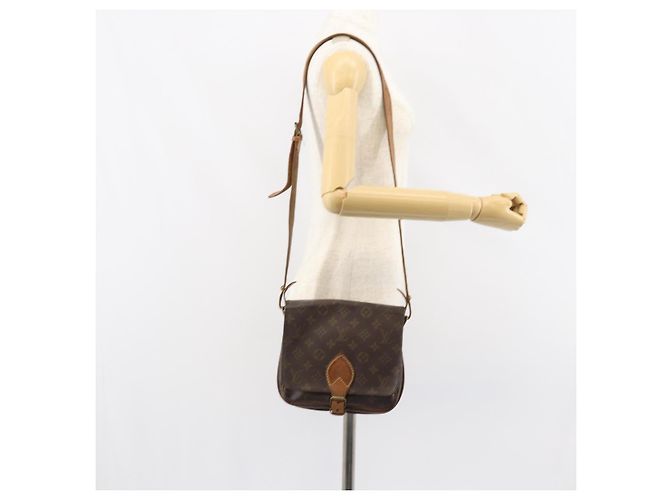 LOUIS VUITTON Borsa a Spalla Monogram Cartouchiere MM M51253 LV Auth BA8798 Monogramma - vista 24