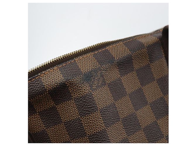 LOUIS VUITTON Borsa Tote Cabas Bobur Damier Ebene N52006 LV Auth BA8826 - vista 10