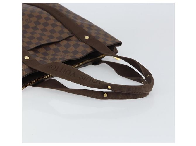 LOUIS VUITTON Borsa Tote Cabas Bobur Damier Ebene N52006 LV Auth BA8826 - vista 7