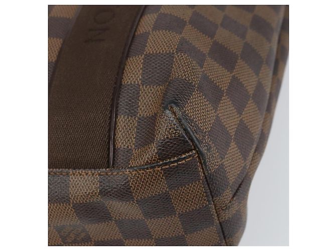 LOUIS VUITTON Borsa Tote Cabas Bobur Damier Ebene N52006 LV Auth BA8826 - vista 9