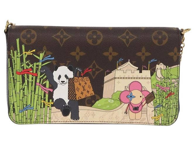 LOUIS VUITTON Pochette Felice Monogram Vivienne M80992 LV Auth 159151SM Monogramma - vista 13