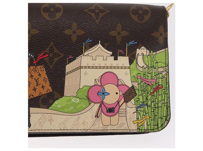 LOUIS VUITTON Pochette Felice Monogram Vivienne M80992 LV Auth 159151SM Monogramma - vista 18