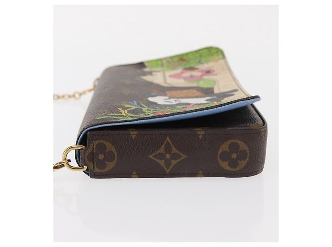LOUIS VUITTON Pochette Felice Monogram Vivienne M80992 LV Auth 159151SM Monogramma - vista 4