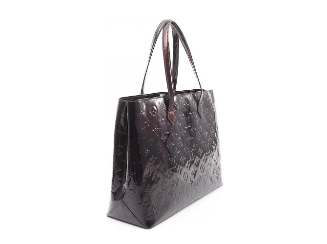 Borsa Tote Wilshire MM di Louis Vuitton Bordò Porpora - vista 2