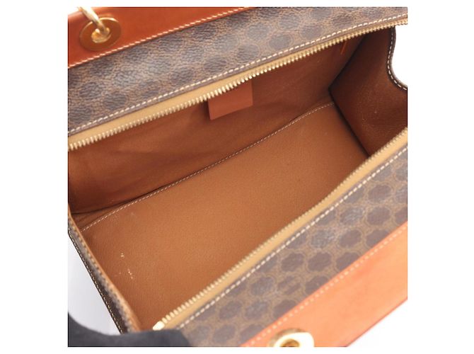 Céline Bolsa Celine Macadam em marrom - vista 3