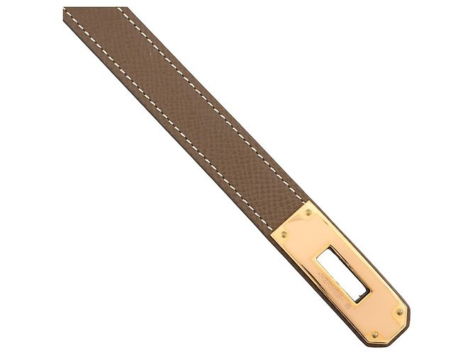 Hermès Kelly Gürtel aus Epsom-Leder - Ansicht 5