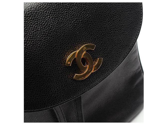Chanel Coco Mark Rucksack Schwarz - Ansicht 10