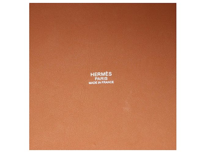 Borsa tote Hermès H Ambié GM Marrone Beige - vista 4