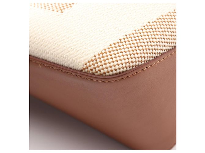 Borsa tote Hermès H Ambié GM Marrone Beige - vista 7