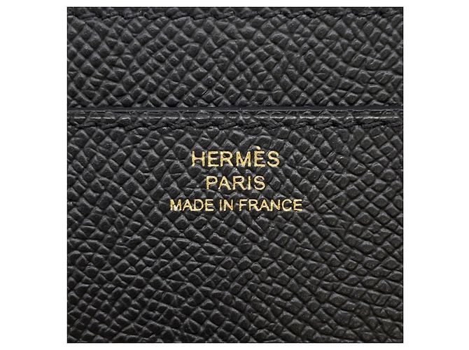 Hermès Constance To-Go Lang Wallet Schwarz - Ansicht 11