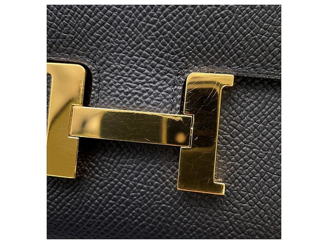 Hermès Constance To-Go Lang Wallet Schwarz - Ansicht 9