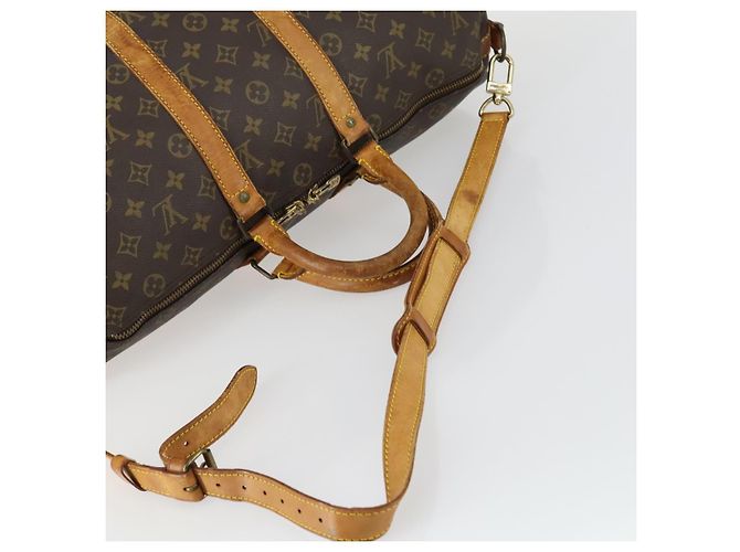 LOUIS VUITTON Monogram Keepall Bandouliere 45 Boston Bag M41418 LV Auth 155169 - view 7