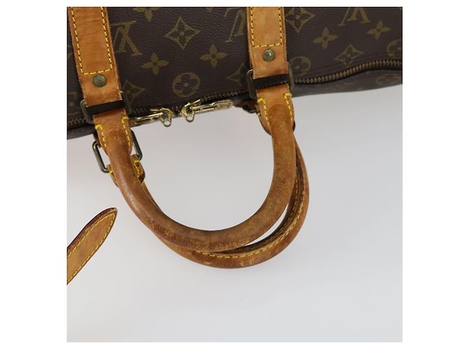 LOUIS VUITTON Monogram Keepall Bandouliere 45 Boston Bag M41418 LV Auth 155169 - view 8