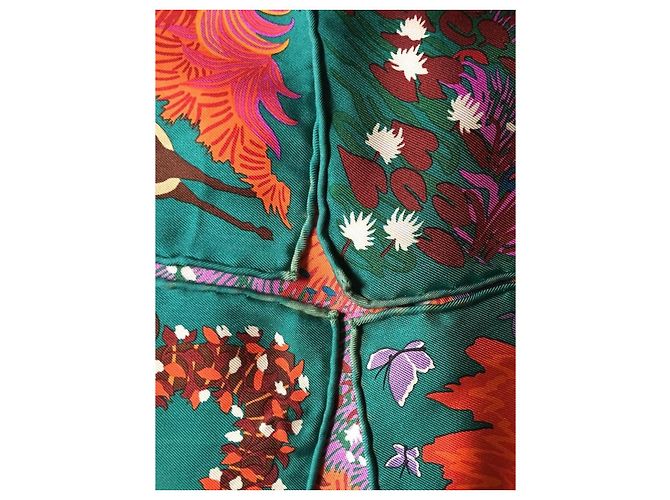 Foulard Hermès In An English Garden di Alice Shirley Multicolore - vista 11