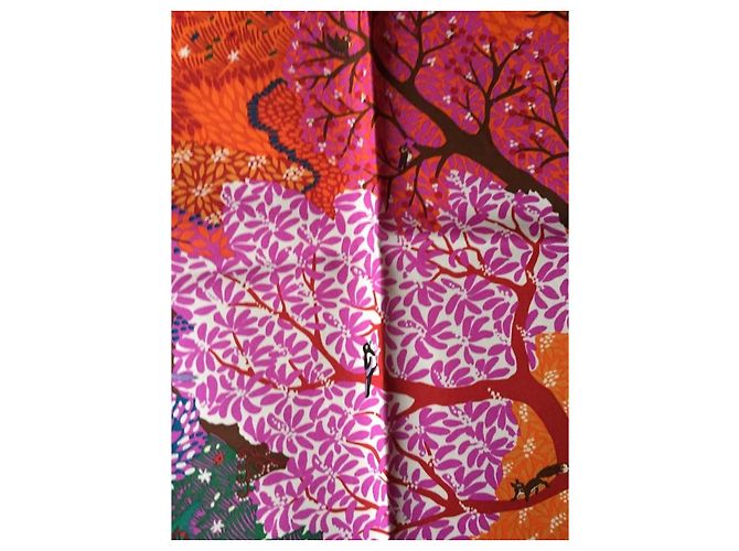 Foulard Hermès In An English Garden di Alice Shirley Multicolore - vista 7