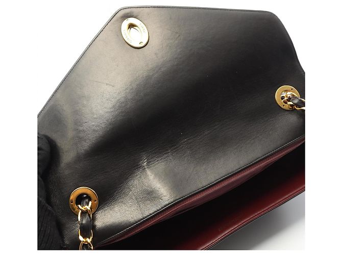Borsa a Spalla V-Stitch di Chanel Nero - vista 7