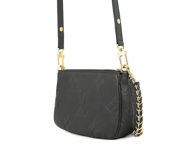 Multi Pochette Accessori Monogram Empreinte Louis Vuitton Nero - vista 2