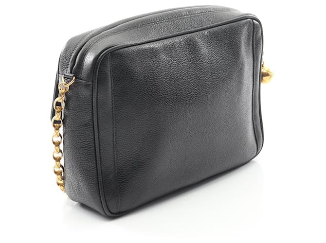 Borsa a Spalla Chanel Coco Mark Nero - vista 2