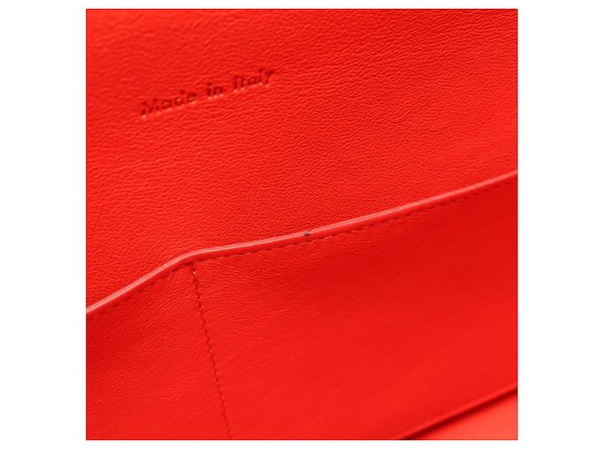 Céline Belt Bag Mini in Pelle Celine Nero Rosso Beige - vista 13