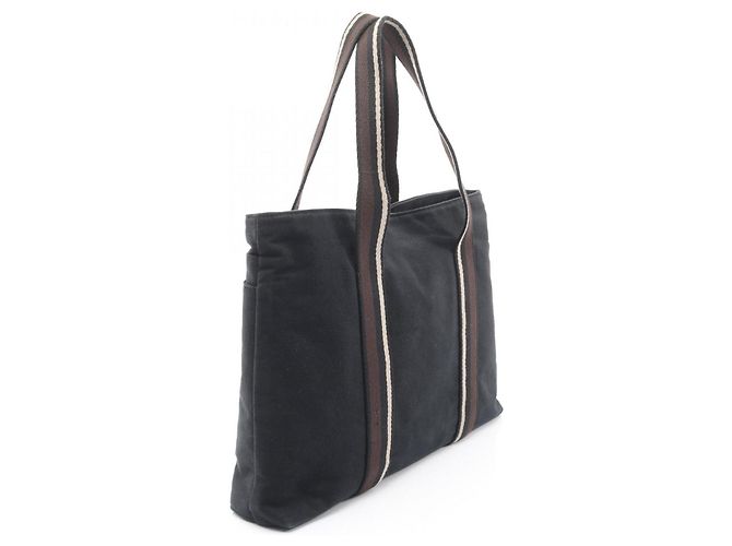 Borsa Tote Hermès Troca Horizontal MM Nero - vista 2
