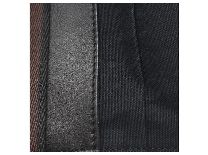 Borsa Tote Hermès Troca Horizontal MM Nero - vista 7