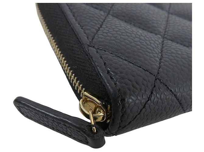 Timeless Cartera larga clásica atemporal Chanel Coco Mark Matelassé Negro - vista 5